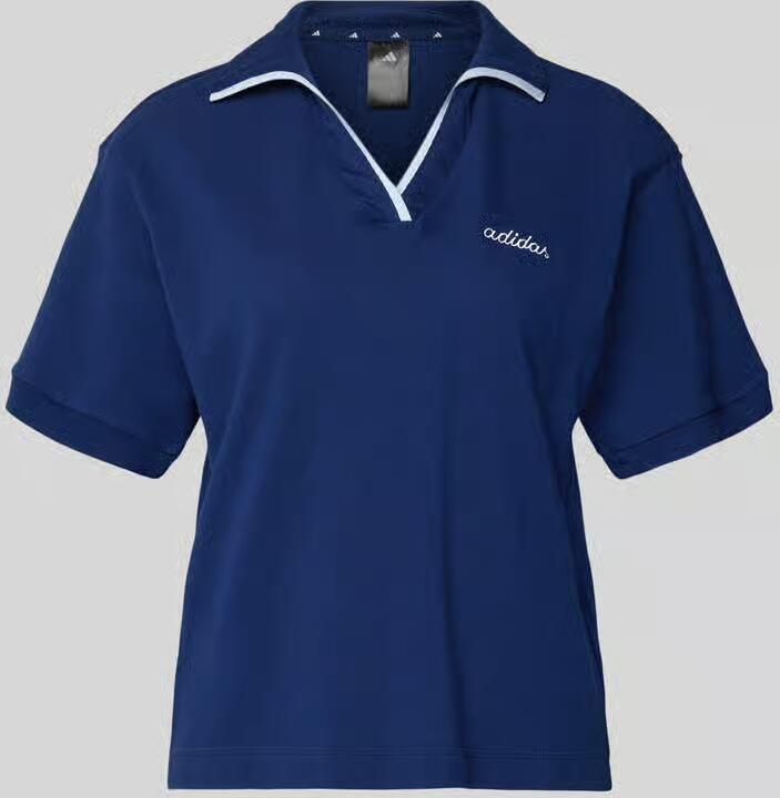 Adidas Sportswear Poloshirt met labelstitching