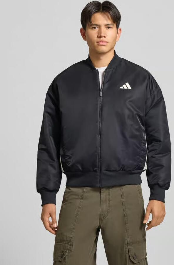 Adidas Sportswear Regular fit blouson met logoprint model 'STADIUM BMB BLACK' - Foto 6
