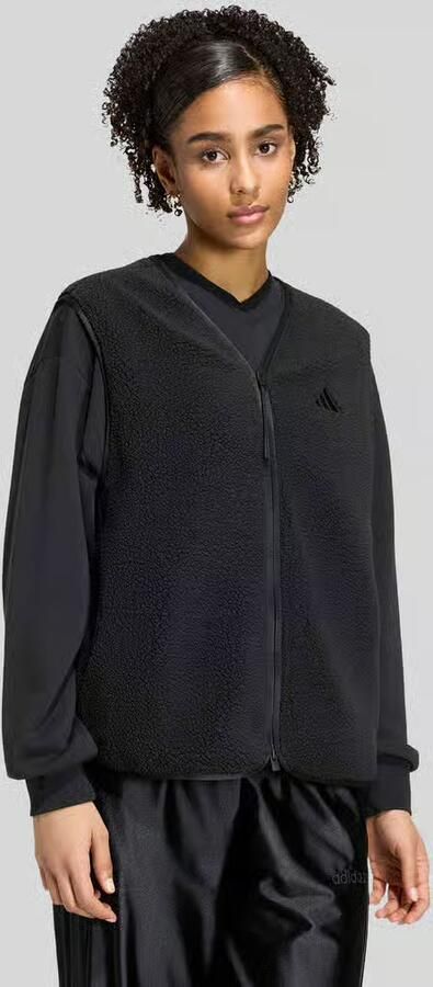 Adidas Sportswear regular fit bodywarmer met tweewegritssluiting - Foto 3