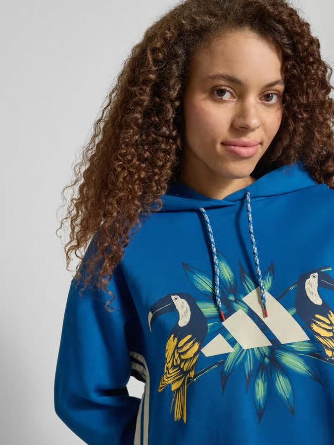 Adidas Sportswear regular fit hoodie van katoenmix