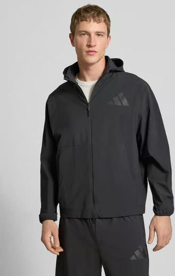 Adidas Sportswear Regular fit Jack met Capuchon - Foto 10