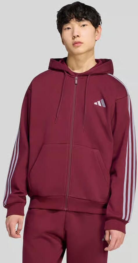 Adidas Sportswear Regular fit jack met capuchon met 3-streepdesign - Foto 2