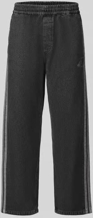 Adidas Straight Jeans STADIUM REGULAR FIT DENIM FULL LENGTH OPEN HEM Tracksuit Bottoms