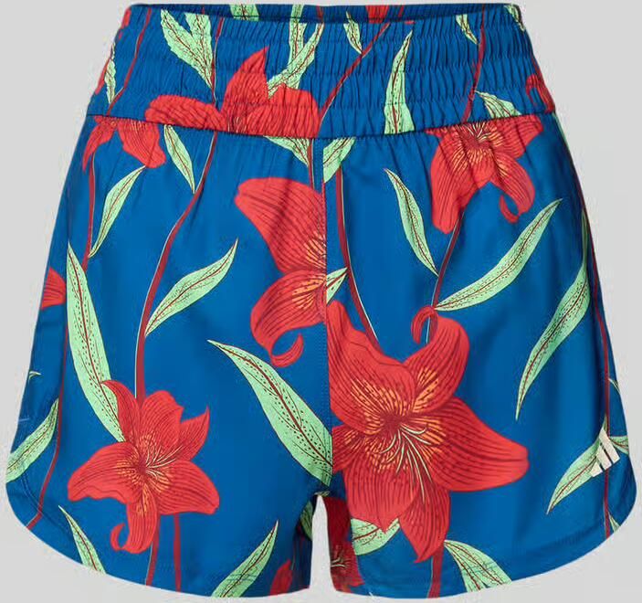 Adidas Sportswear Regular fit korte broek met all-over motief