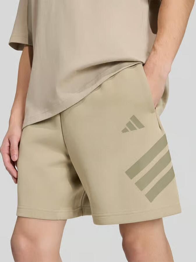Adidas Sportswear regular fit korte broek met logoprint