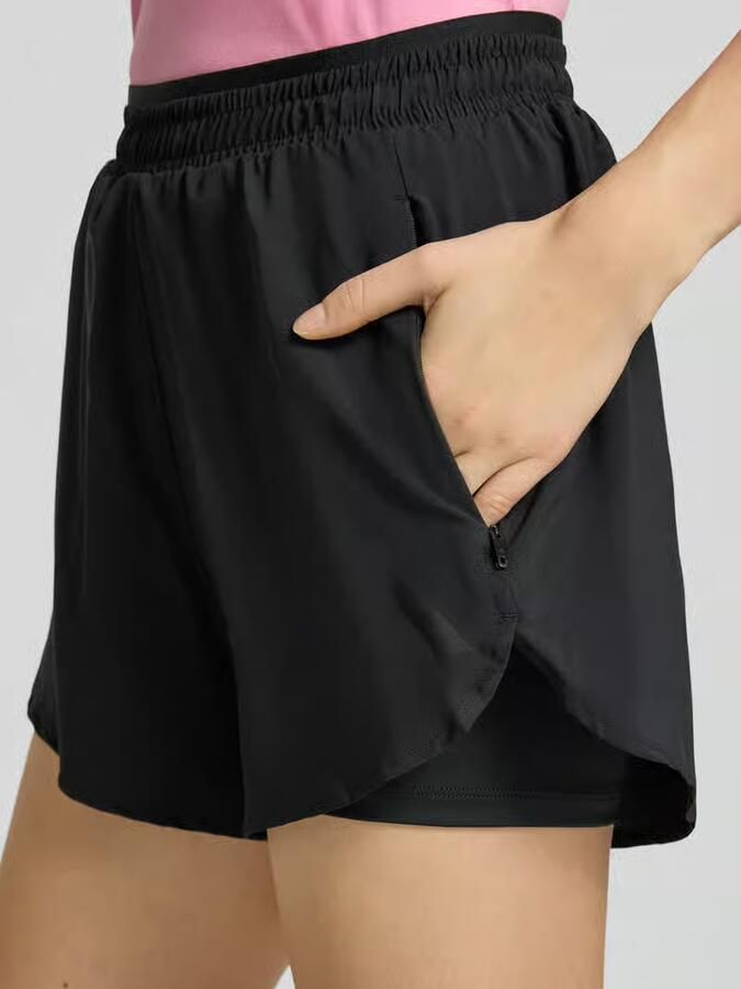 Adidas Sportswear Regular fit korte broek met ritszakken - Foto 2