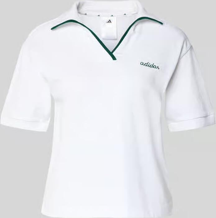 Adidas Sportswear Regular fit poloshirt met logostitching