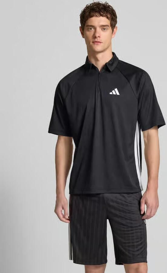 Adidas Sportswear Regular fit poloshirt met ritssluiting - Foto 2