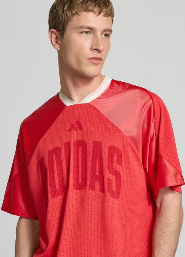 Adidas Sportswear Regular fit sport T-shirt met labelprint