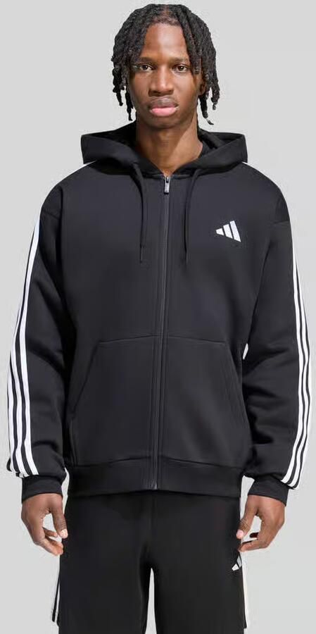 Adidas Sportswear Regular fit sweatjack met contraststrepen - Foto 3