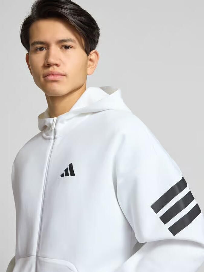 Adidas Sportswear Regular fit sweatjack met logoprint - Foto 2
