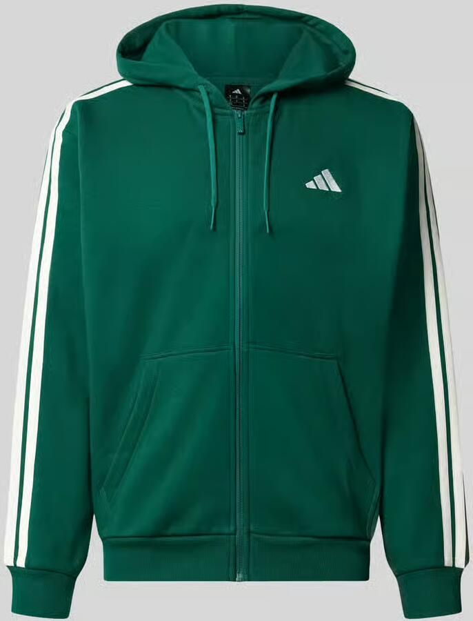 Adidas Sportswear regular fit sweatjack van katoenmix