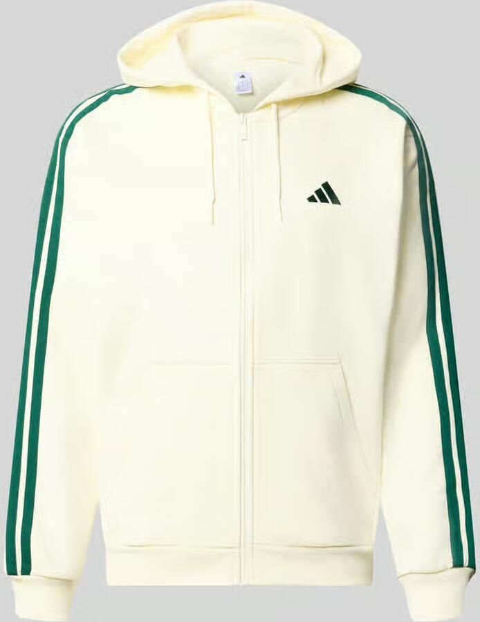 Adidas Sportswear regular fit sweatjack van katoenmix