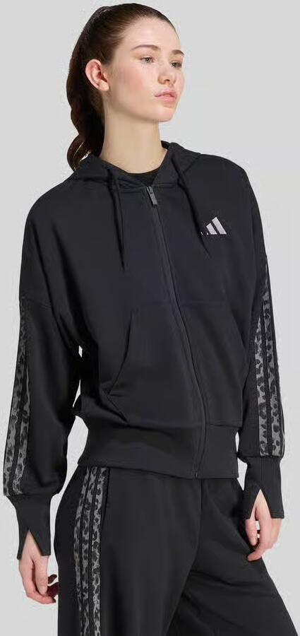 Adidas Sportswear regular fit sweatjack van katoenmix - Foto 3