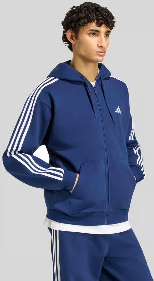 Adidas Sportswear Regular fit sweatjack van katoenmix - Foto 3
