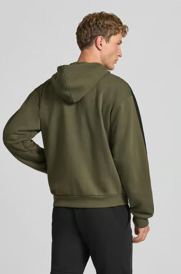 Adidas Sportswear Regular fit sweatjack van katoenmix model 'M 3S FL FZ HD' - Foto 2
