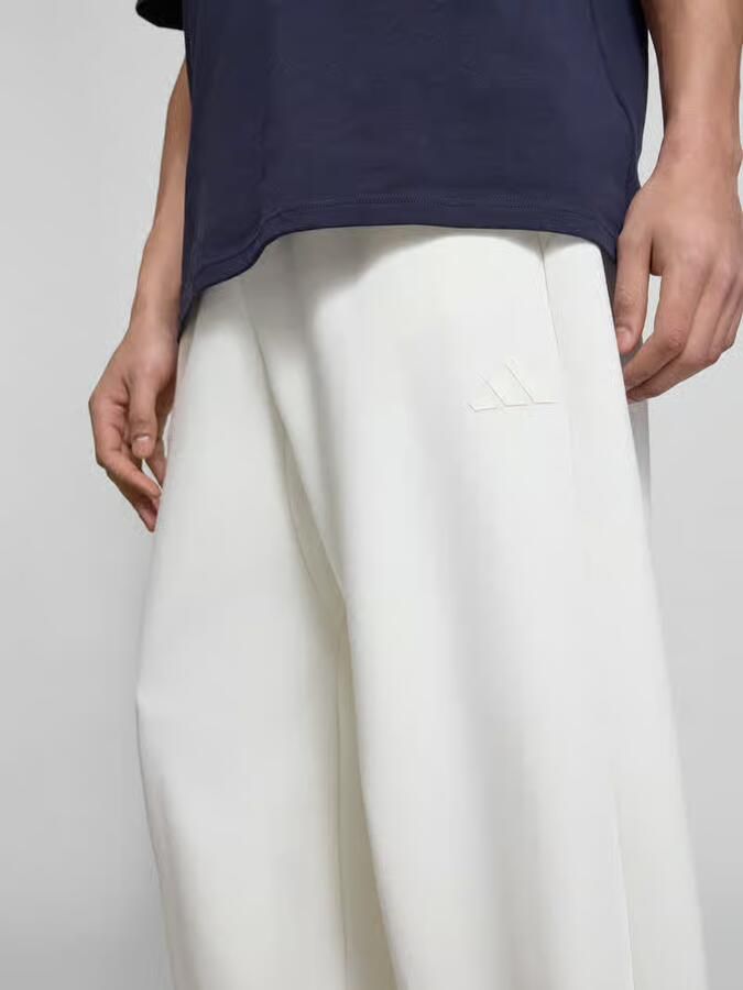 Adidas Sportswear regular fit sweatpants met katoen en modal