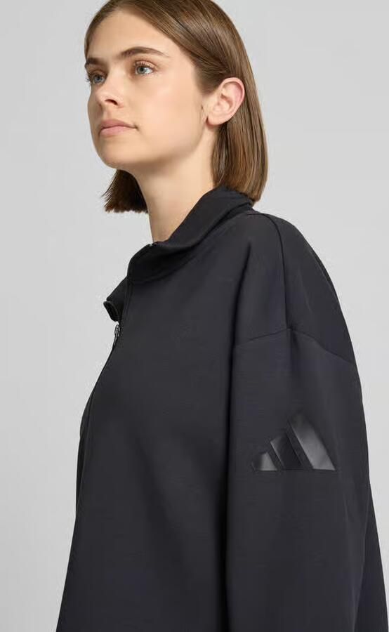 Adidas Sportswear Sweatshirt met opstaande kraag en ritssluiting - Foto 7
