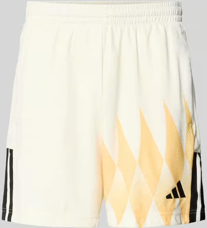 Adidas Sportswear Regular fit sweatshorts met structuurmotief