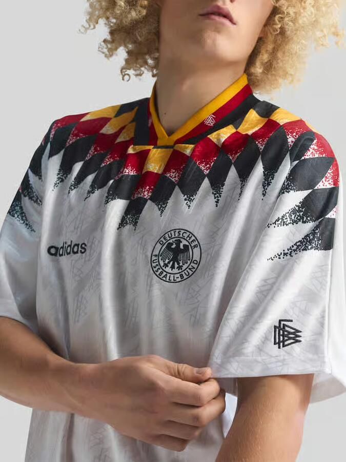 Adidas Originals Ger y '94 Retro Home Shirt Wit- Wit - Foto 7