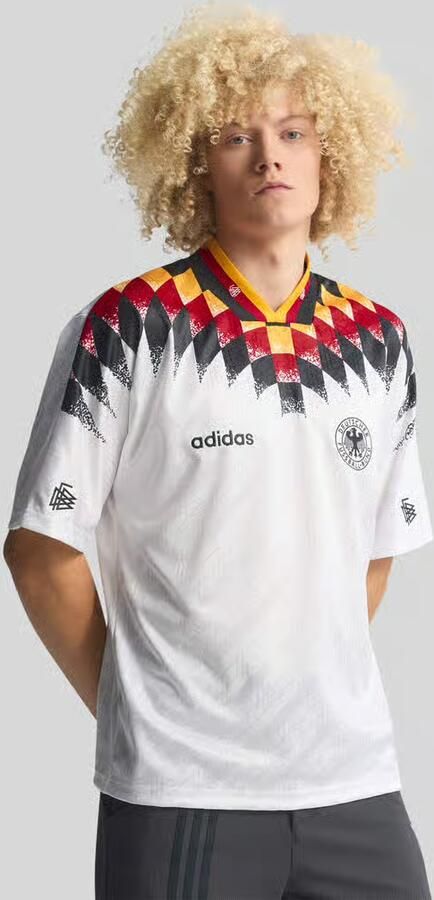 Adidas Originals Ger y '94 Retro Home Shirt Wit- Wit - Foto 11