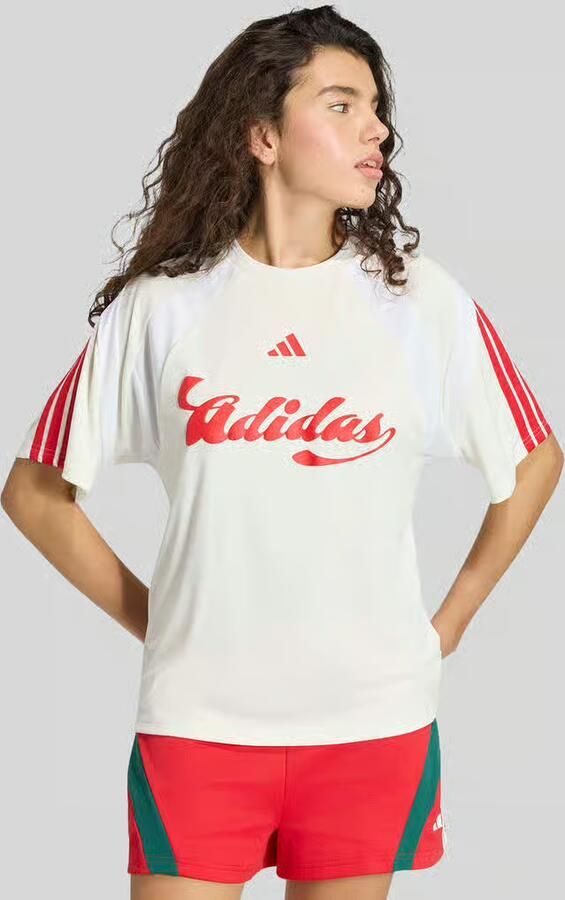 Adidas Sportswear regular fit T-shirt met logo-applicatie - Foto 3