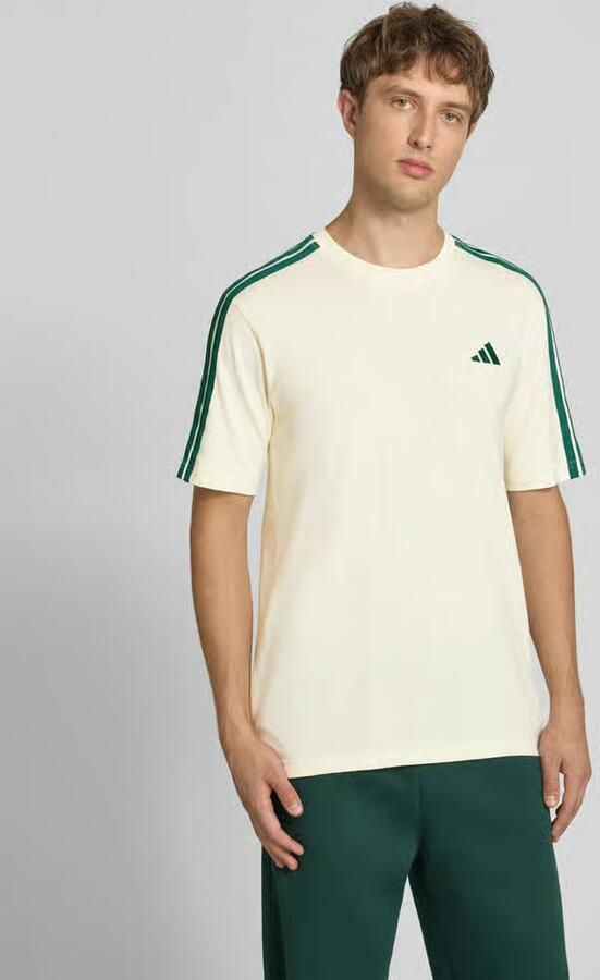 Adidas Sportswear Regular fit t-shirt van pure katoen model 'M 3S SJ LC T' - Foto 5
