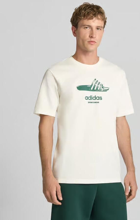 Adidas Sportswear Regular fit t-shirt van pure katoen model 'SLIDE' - Foto 4
