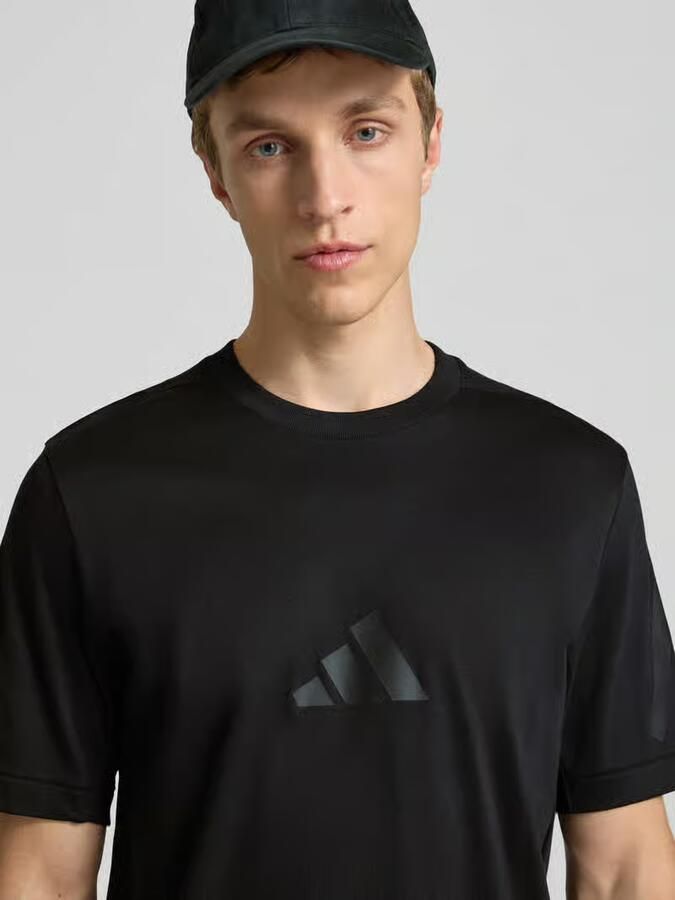 Adidas Sportswear regular fit T-shirt van puur katoen