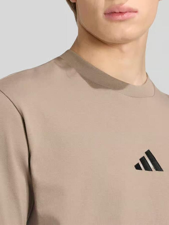 Adidas Sportswear regular fit T-shirt van puur katoen