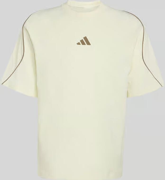 Adidas Sportswear regular fit T-shirt van puur katoen