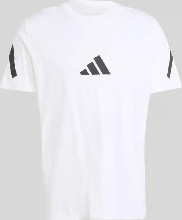Adidas Sportswear regular fit T-shirt van puur katoen