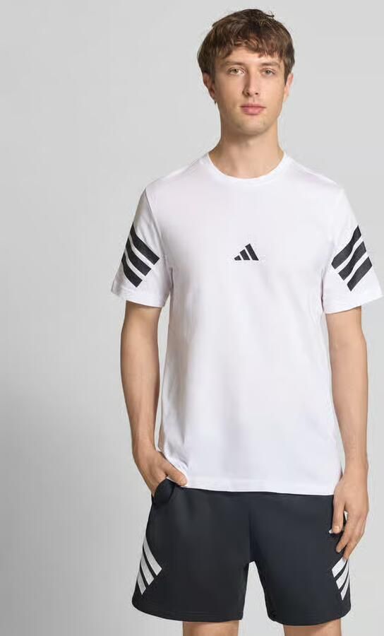 Adidas T-shirt classique Future Icons 3 Stripes 100% coton - Foto 3