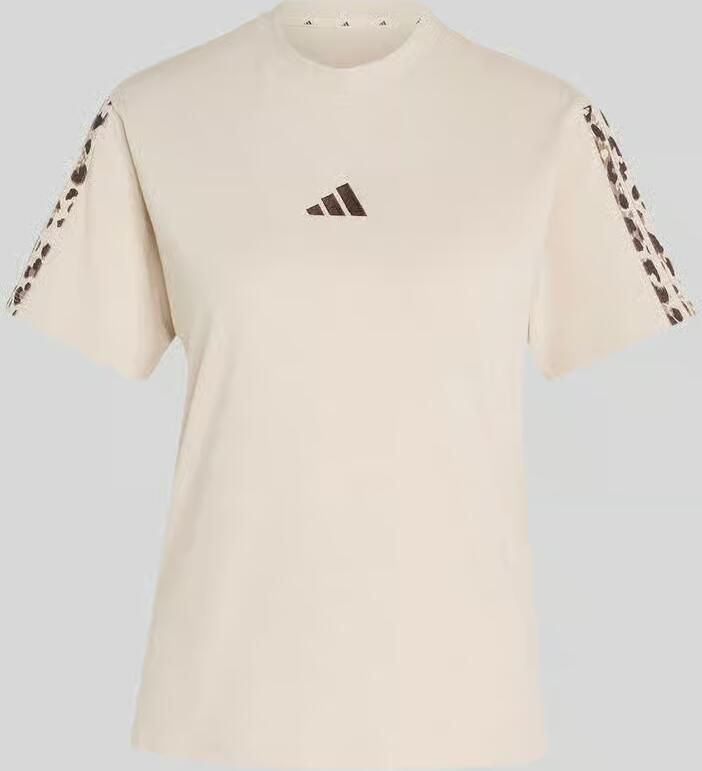 Adidas Sportswear regular fit T-shirt van puur katoen met logoprint