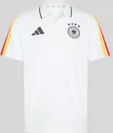 Adidas Sportswear regular fit T-shirt van puur katoen model 'Deutschland DNA Polo WM 2026'
