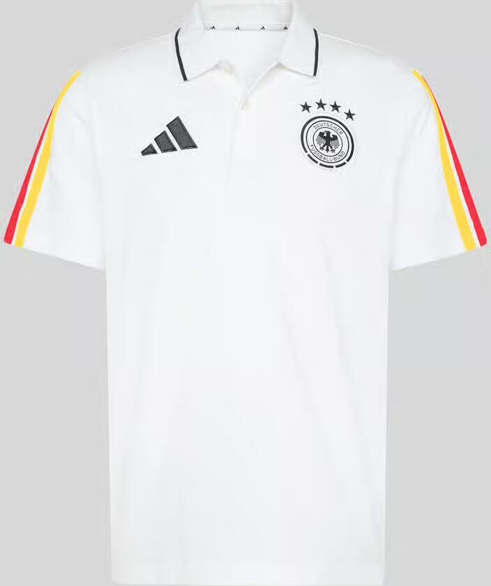 Adidas Sportswear regular fit T-shirt van puur katoen model 'Deutschland DNA Polo WM 2026' - Foto 2