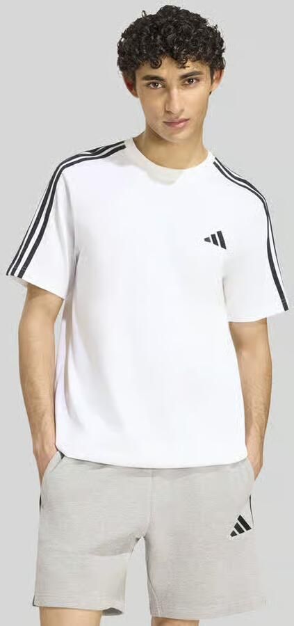 Adidas Sportswear Regular fit t-shirt van puur katoen model 'M 3S SJ LC T' - Foto 7