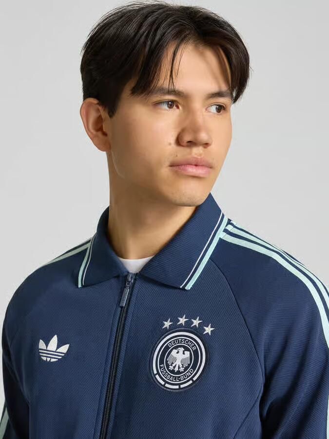 Adidas Sportswear regular fit trainingsjack met Duitsland-logo