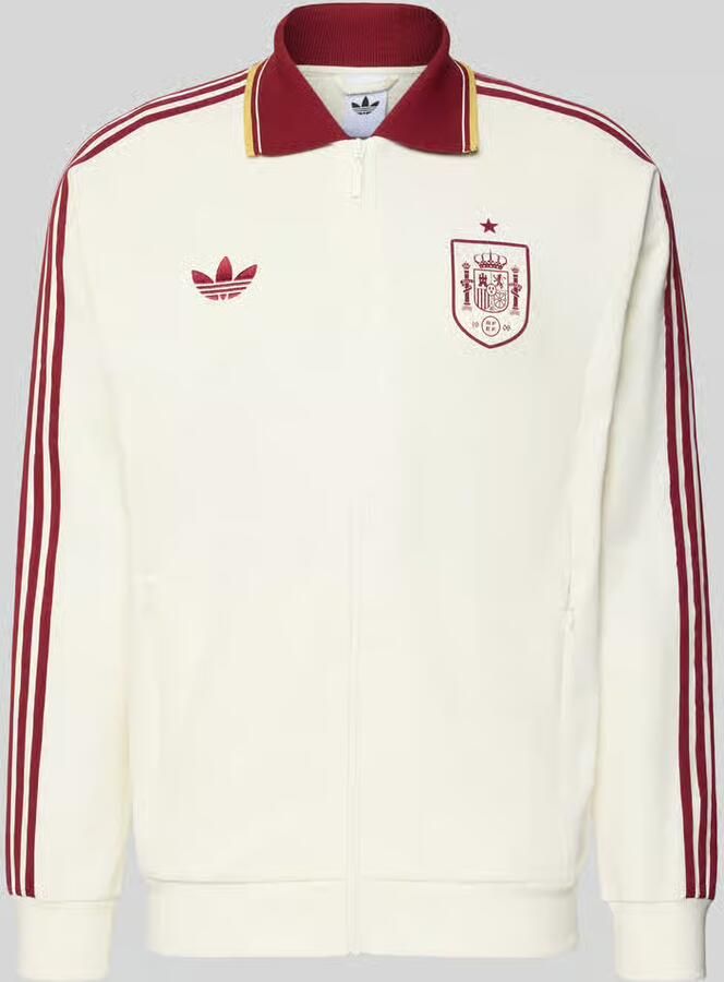 Adidas Sportswear regular fit trainingsjack van katoenmix model 'BLACAS' - Foto 2