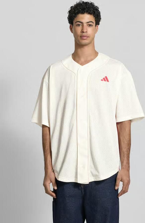 Adidas Sportswear Regular fit vrijetijdsoverhemd met contraststrepen - Foto 8