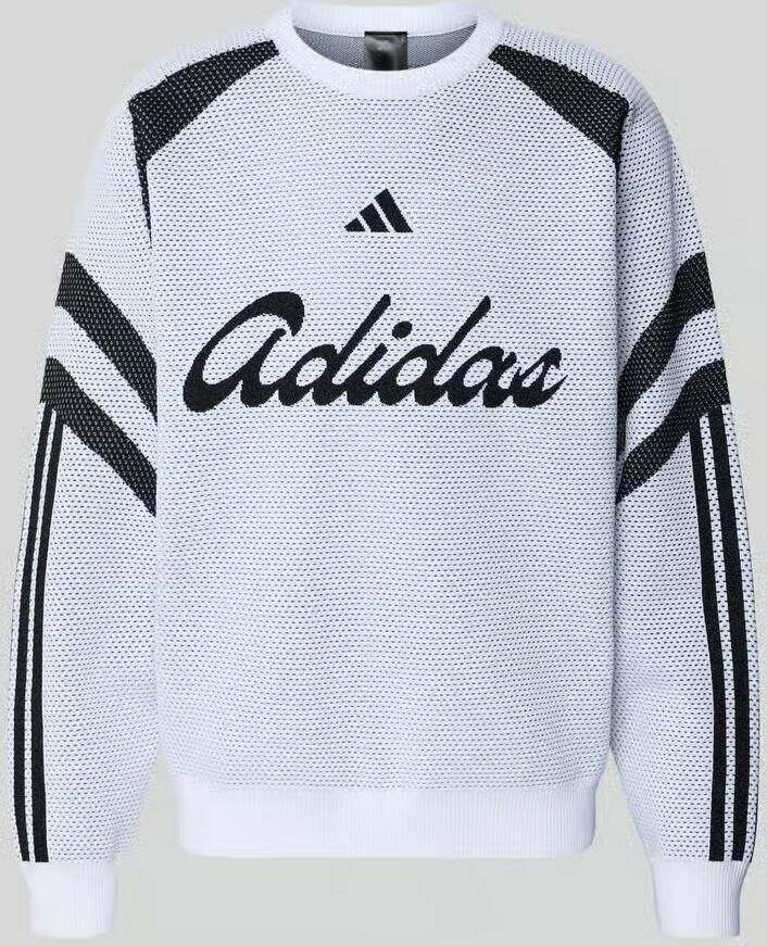 Adidas Sportswear relaxed fit pullover met logo-opschrift model 'TIRO'