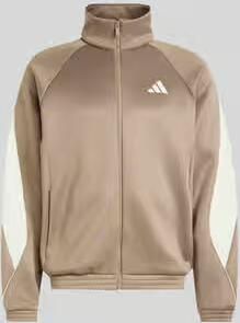 Adidas Sportswear relaxed fit sweatjack van katoenmix