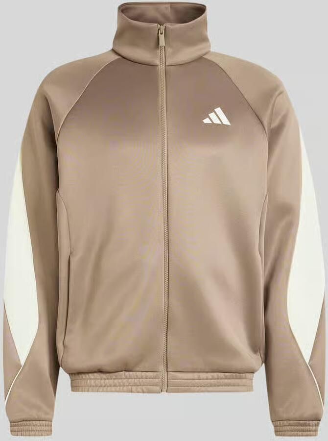Adidas Sportswear relaxed fit sweatjack van katoenmix