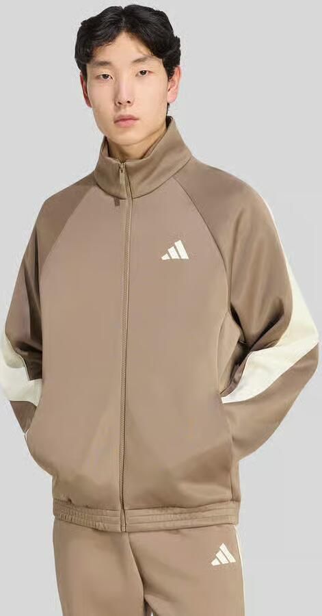Adidas Sportswear relaxed fit sweatjack van katoenmix - Foto 3