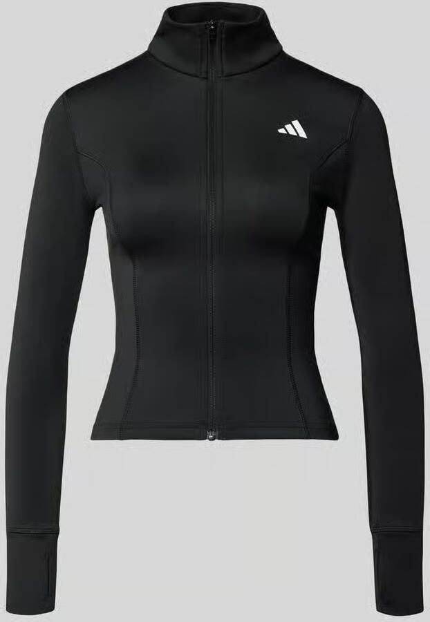 Adidas Sportswear Slim fit jack met opstaande kraag