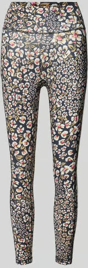Adidas Sportswear Slim fit sport-legging met bloemig patroon model 'FARM LEGGINGS'