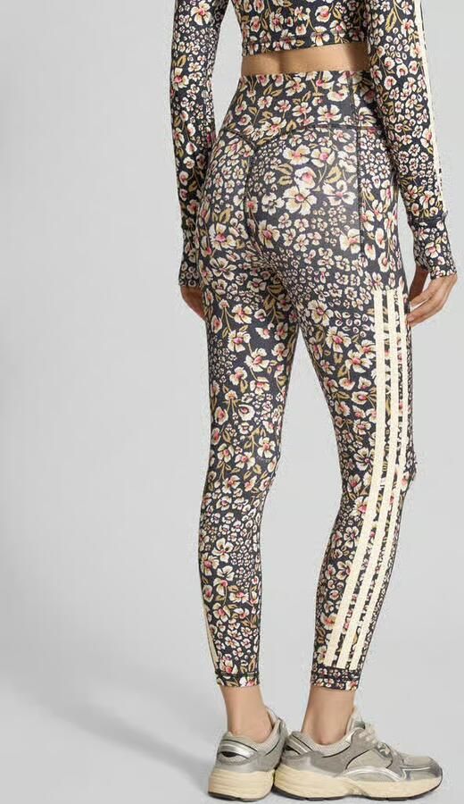 Adidas Sportswear Slim fit sport-legging met bloemig patroon model 'FARM LEGGINGS' - Foto 5