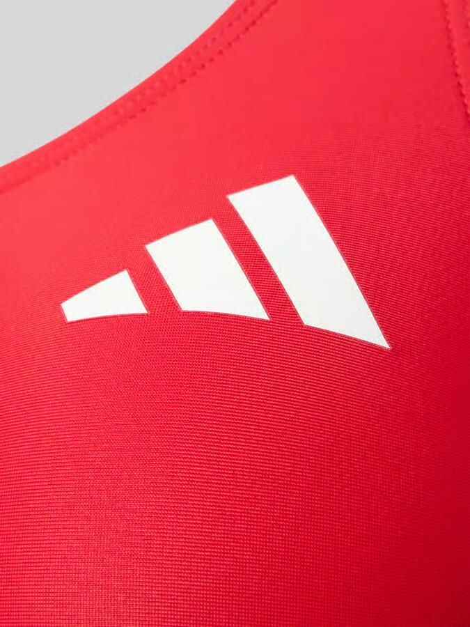 Adidas Sportswear slim fit sportbadpak met logoprint