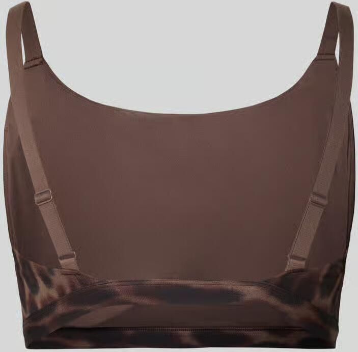 Adidas Sportswear Slim fit sportbeha met All-over dierenprint - Foto 4
