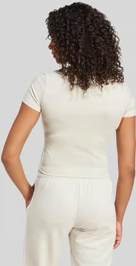 Adidas Sportswear slim fit T-shirt van katoenmix met gestikt logo - Foto 2